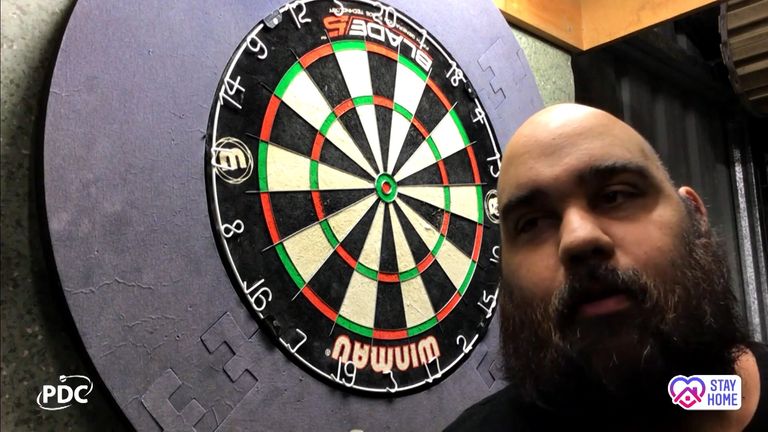 Speaking ahead of his appearance at the PDC Home Tour, Australian Kyle Anderson admits that dealing with the coronavirus has been &#39;very hard&#39;.