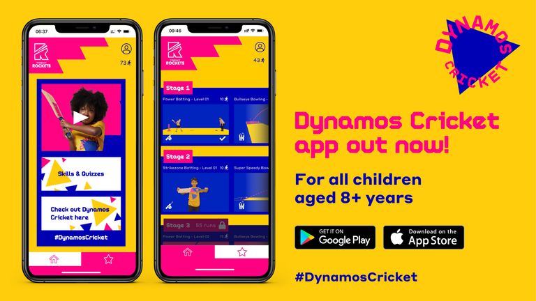 Dynamos Cricket app on behalf of ECB