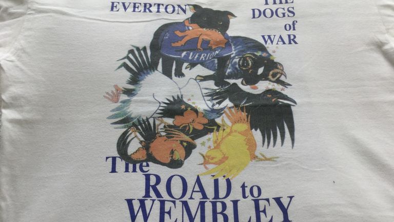 The Dogs of War t-shirt denoting the vanquished is a collector's item