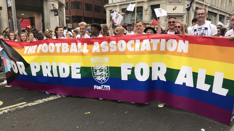 Football Association, Pride in London 2019