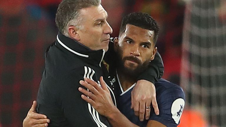 Nigel Pearson and Adrian Mariappa