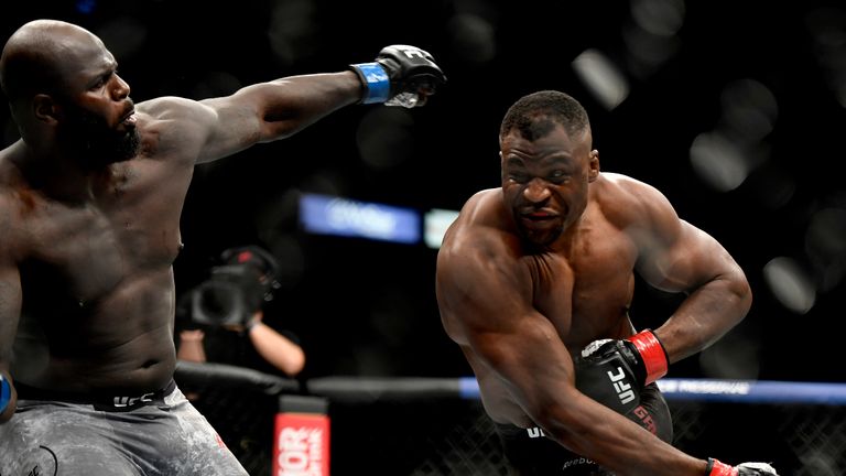 Ngannou has earned a reputation as a fearsome puncher 