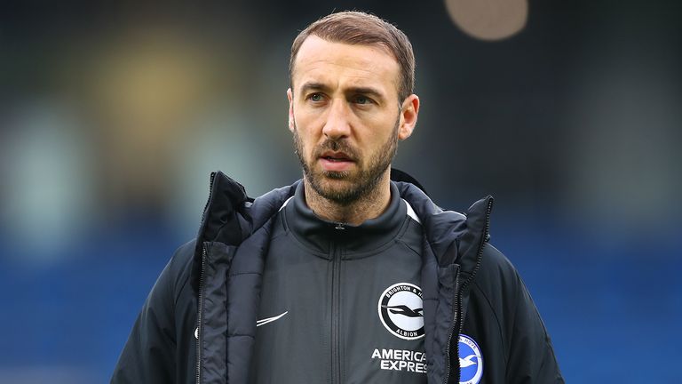 Glenn Murray of Brighton & Hove Albion arrives for the Premier League match between Brighton & Hove Albion and AFC Bournemouth at American Express Community Stadium on December 28, 2019 in Brighton, United Kingdom