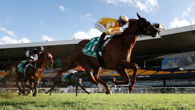 Horse racing has returned behind closed doors in Australia
