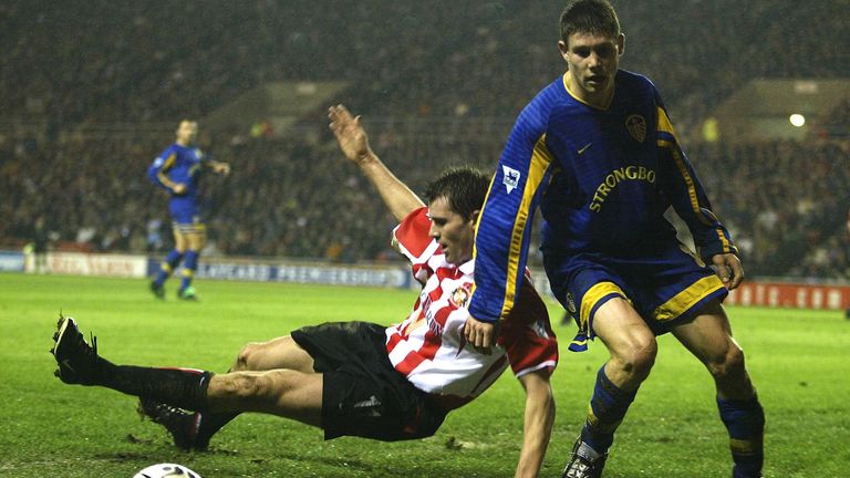 James Milner scored his first Premier League goal aged just 16 
