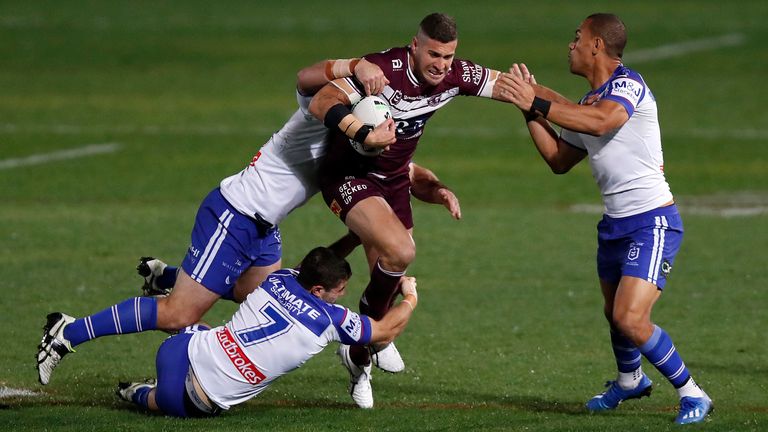 Joel Thompson of the Sea Eagles