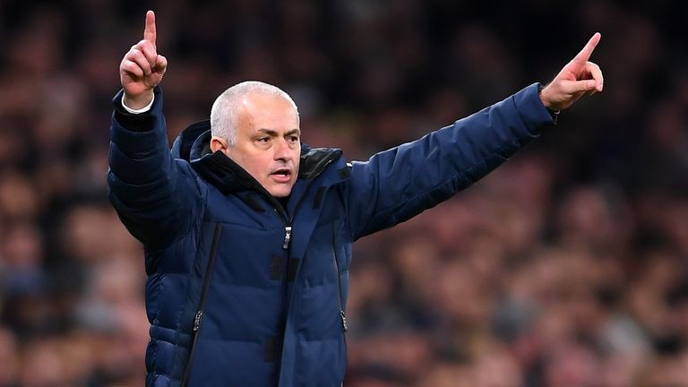 Jose Mourinho welcomes former club Manchester United to Tottenham next month