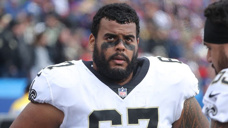 New Orelans Saints cut three-time Pro Bowl guard Larry Warford