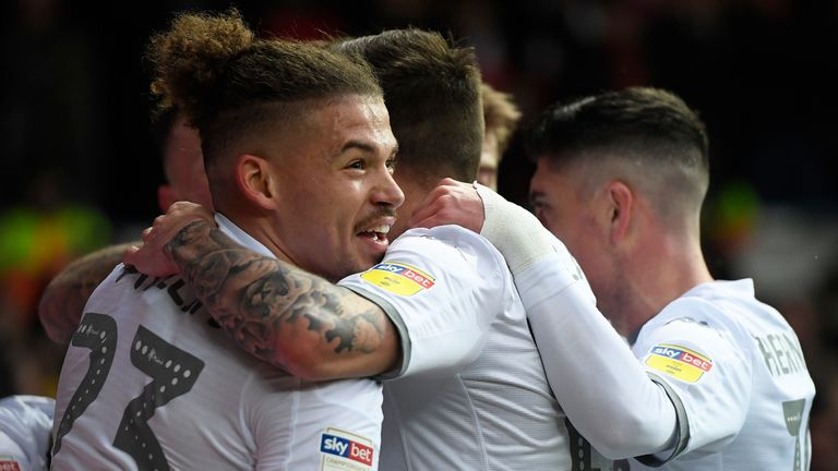 Leeds face Swansea in front of the Sky Sports cameras