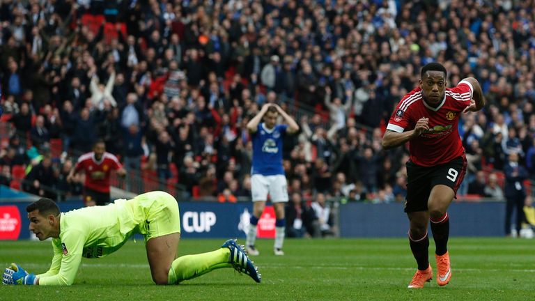 Manchester United scored a last-minute winner in 2016's FA Cup semi-final