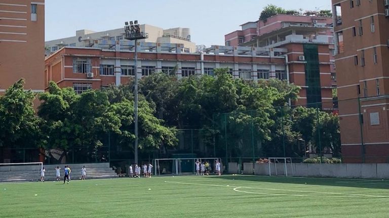 Chongqing No.7 High School, April 27th (return to football training after lockdown)