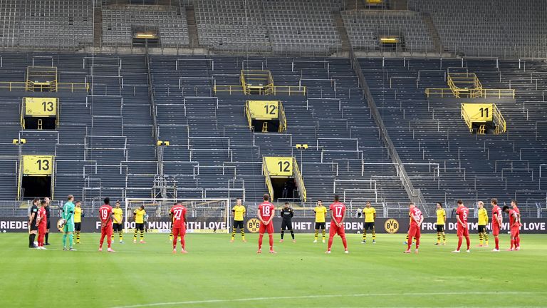 Borussia Dortmund - Bayern Munich at Signal Iduna Park