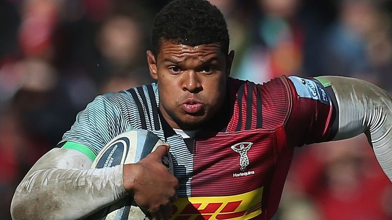 Harlequins winger Nathan Earle