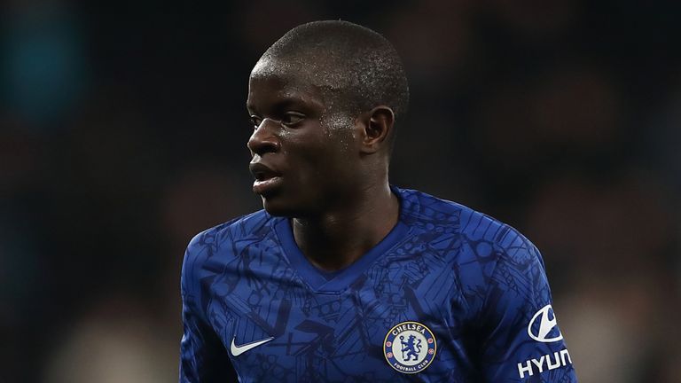 N'Golo Kante has not trained with Chelsea since Tuesday