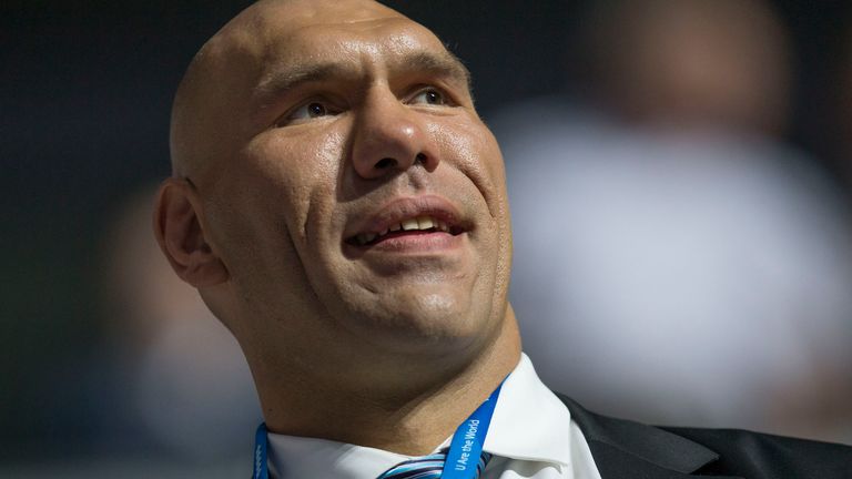 Valuev is currently a politician in Russia