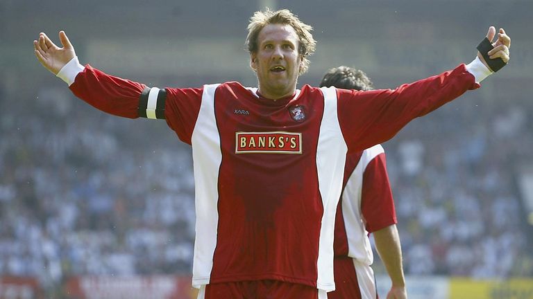 Merson was player and then manager at Walsall