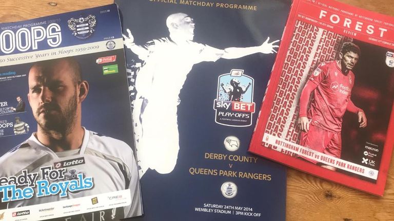 Algunos de los programas que significan más para Chris, incluido su juego de 1.500 contra Nottingham Forest