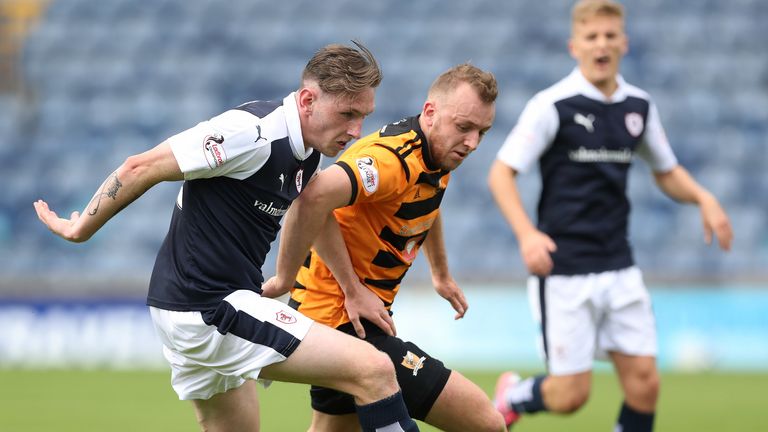 Raith Rovers led Scottish League One by one point before the season was suspended amid the coronavirus pandemic