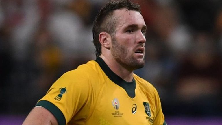 Wallabies lock Izack Rodda