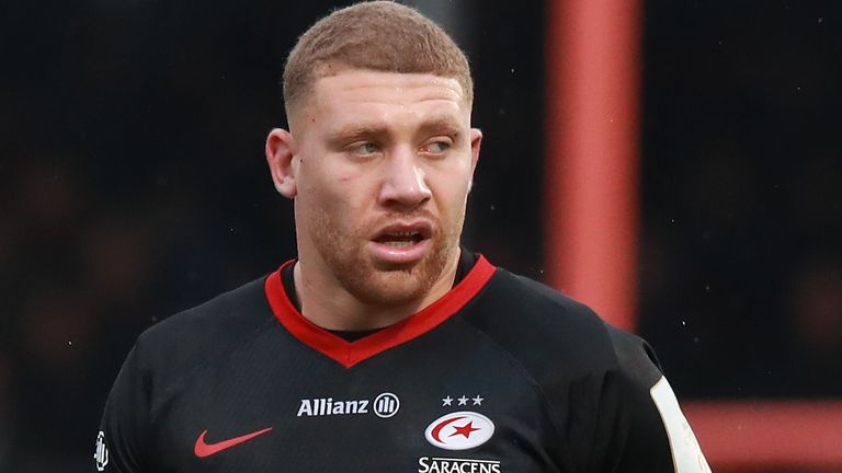 Saracens forward Nick Isiekwe