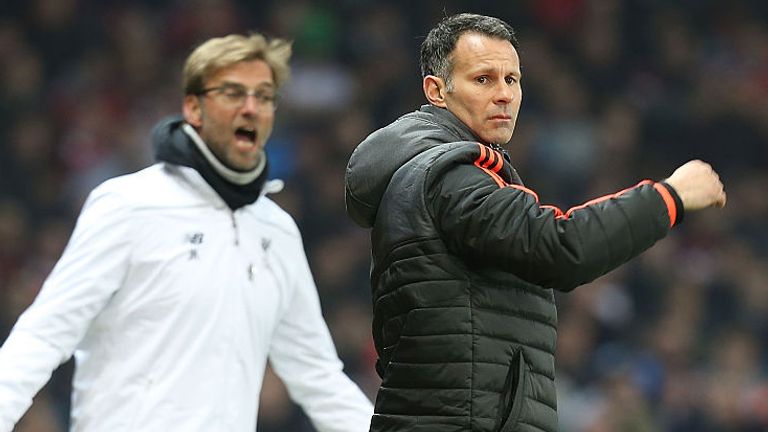 Ryan Giggs says he is influenced by Jurgen Klopp's managerial style