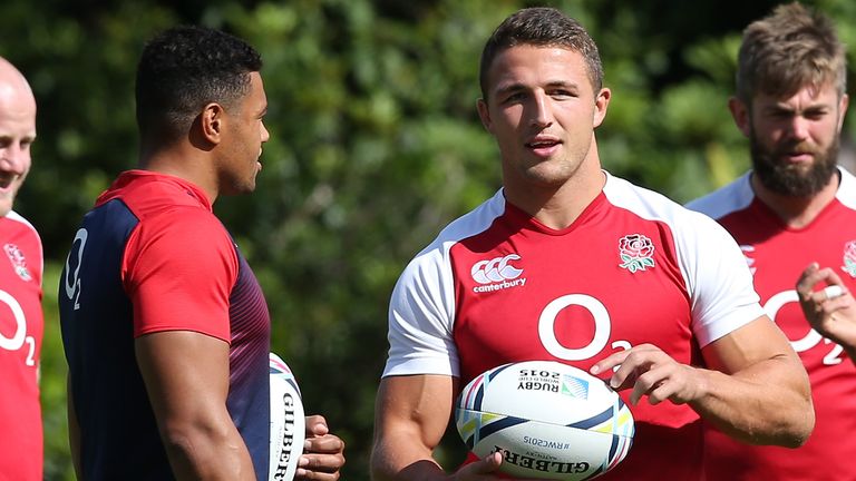 Sam Burgess was among those who gave Burrell encouragement over his league ambitions