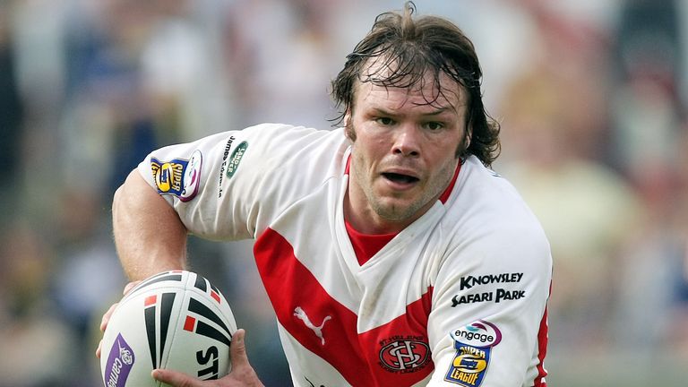 St Helens hooker Keiron Cunningham