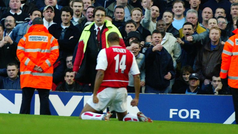 Thierry Henry remembers his favourite Arsenal goals at Highbury ...