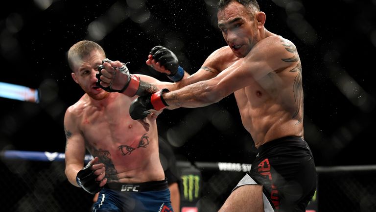 Gaethje beat favourite Tony Ferguson