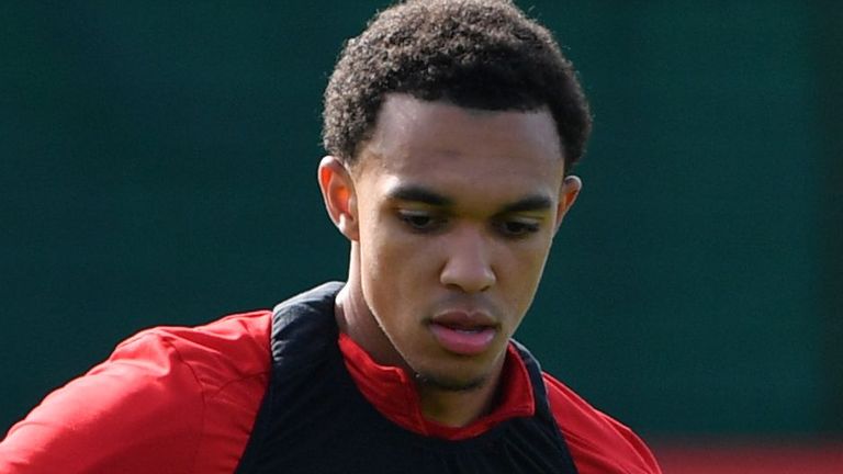 Liverpool defender Trent Alexander-Arnold