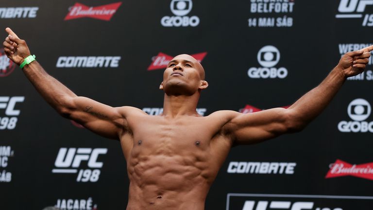 Jacare Souza will not be competing at UFC 249