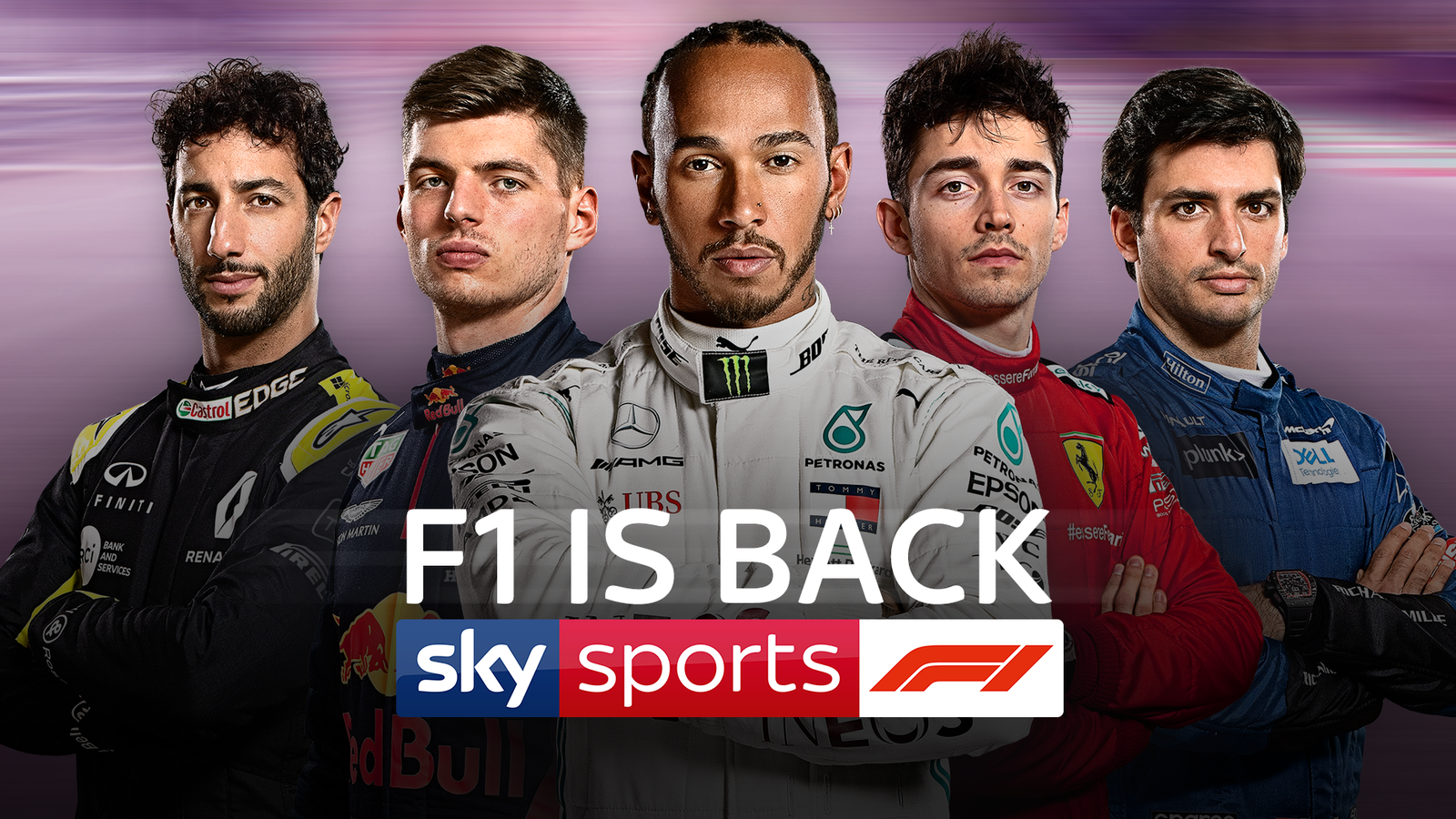 F1 is back: Live coverage of every race of 2020 season on Sky Sports ...