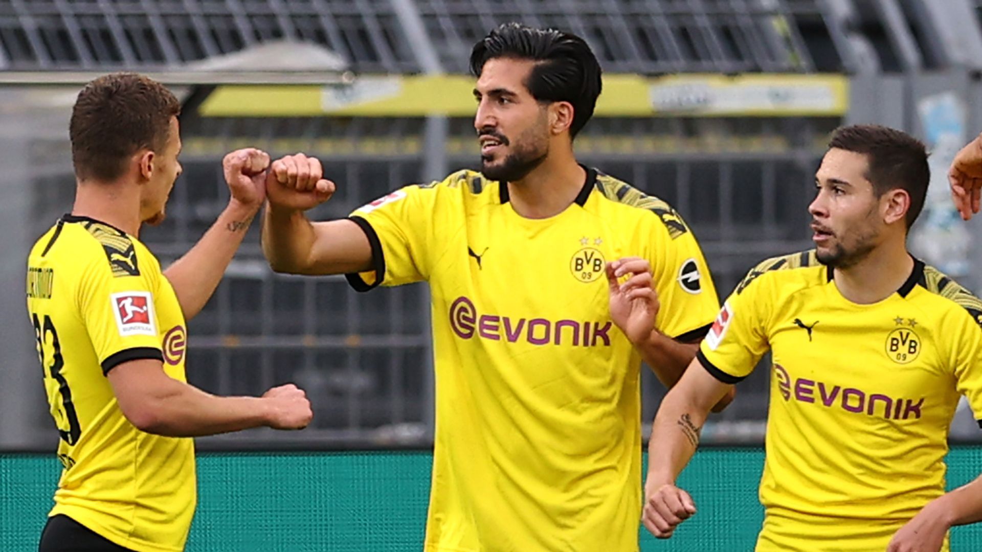 Can strike puts Dortmund in charge of second spot