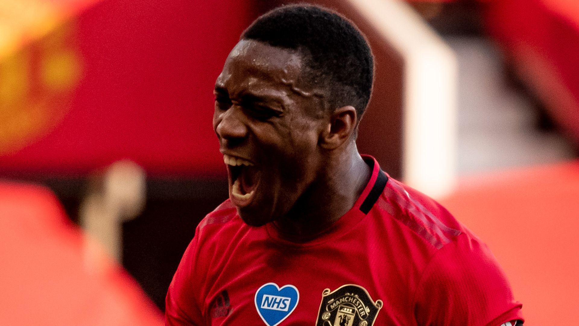 Martial grabs hat-trick as Man Utd crush Blades