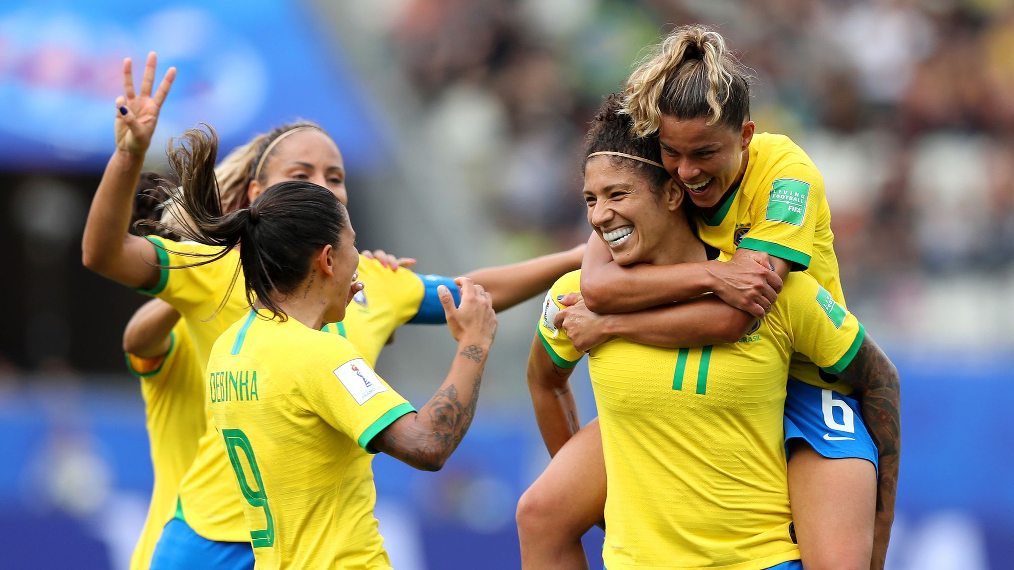 Brazil gains momentum at Women's World Cup, though it hasn't been pretty