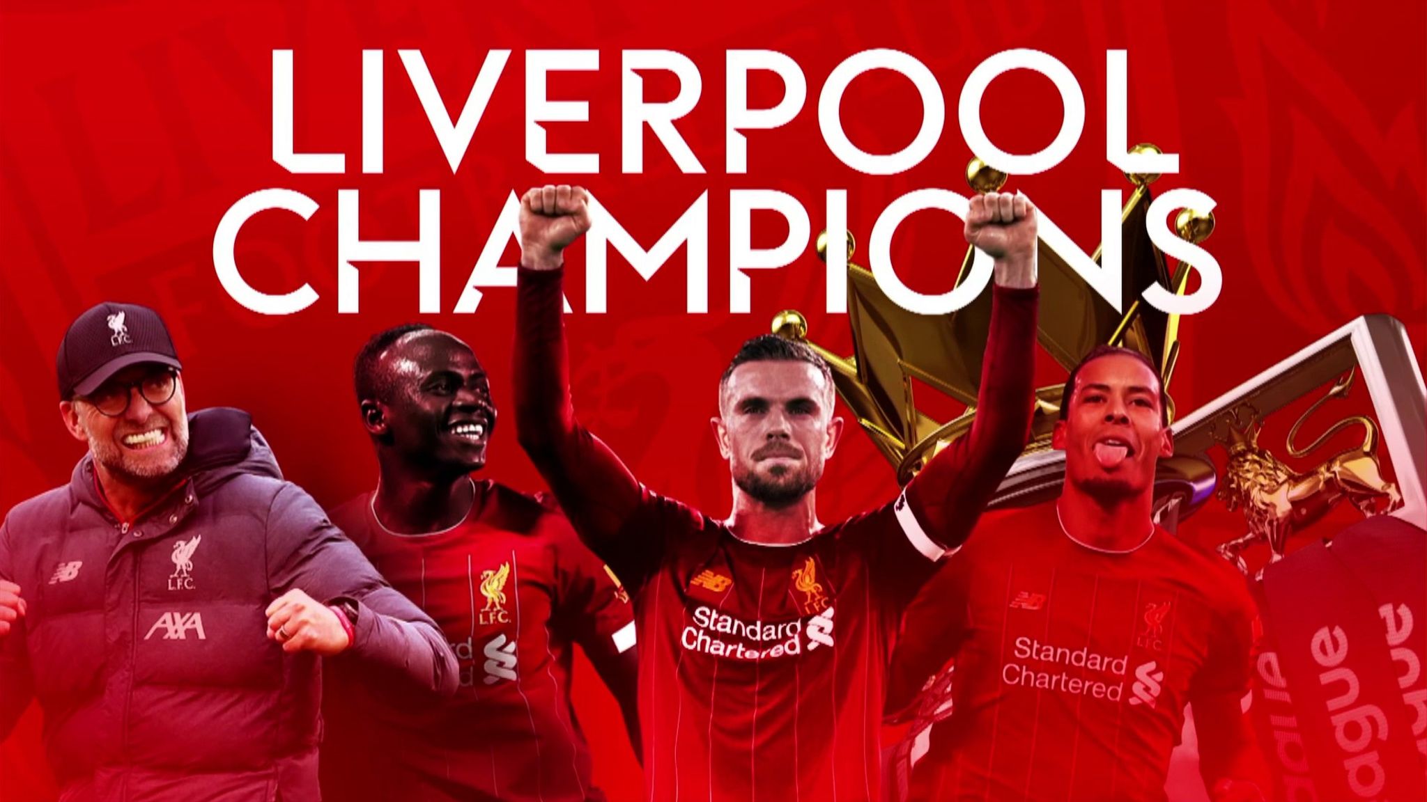 Liverpool League Champions Winners 2019-2020 T Shirt 