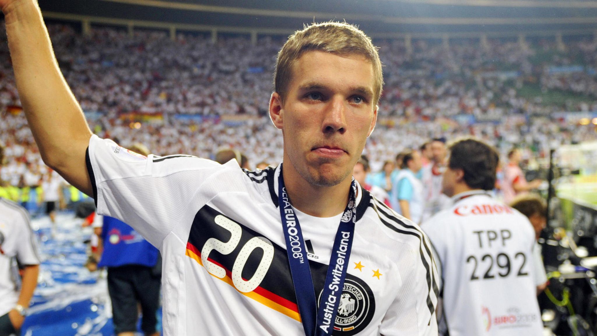 Lukas Podolski on Germany's Euro 2008 final heartache & the nation's future stars - Euro Memories | Football News | Sky Sports