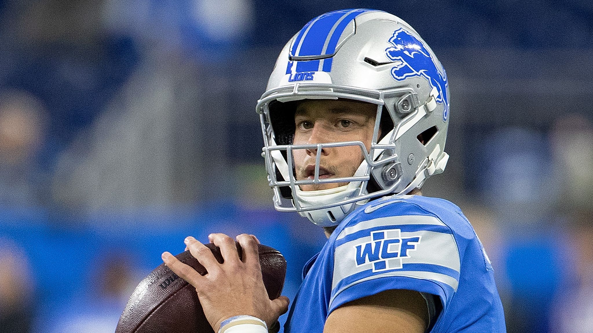 Lions' Stafford sits vs. Bears, ending 136-game streak