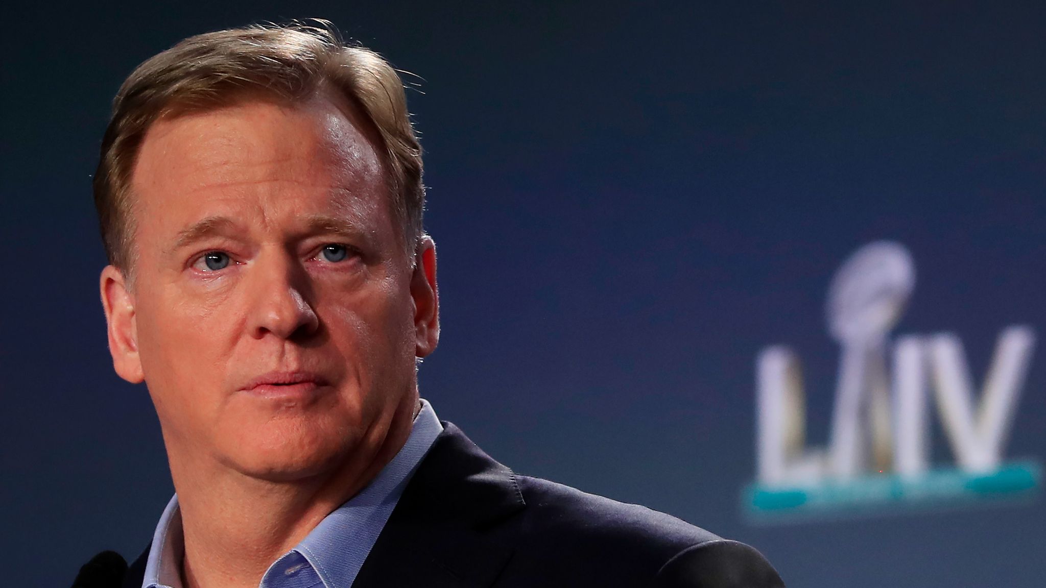 Family members of NFL Commissioner Roger Goodell go long