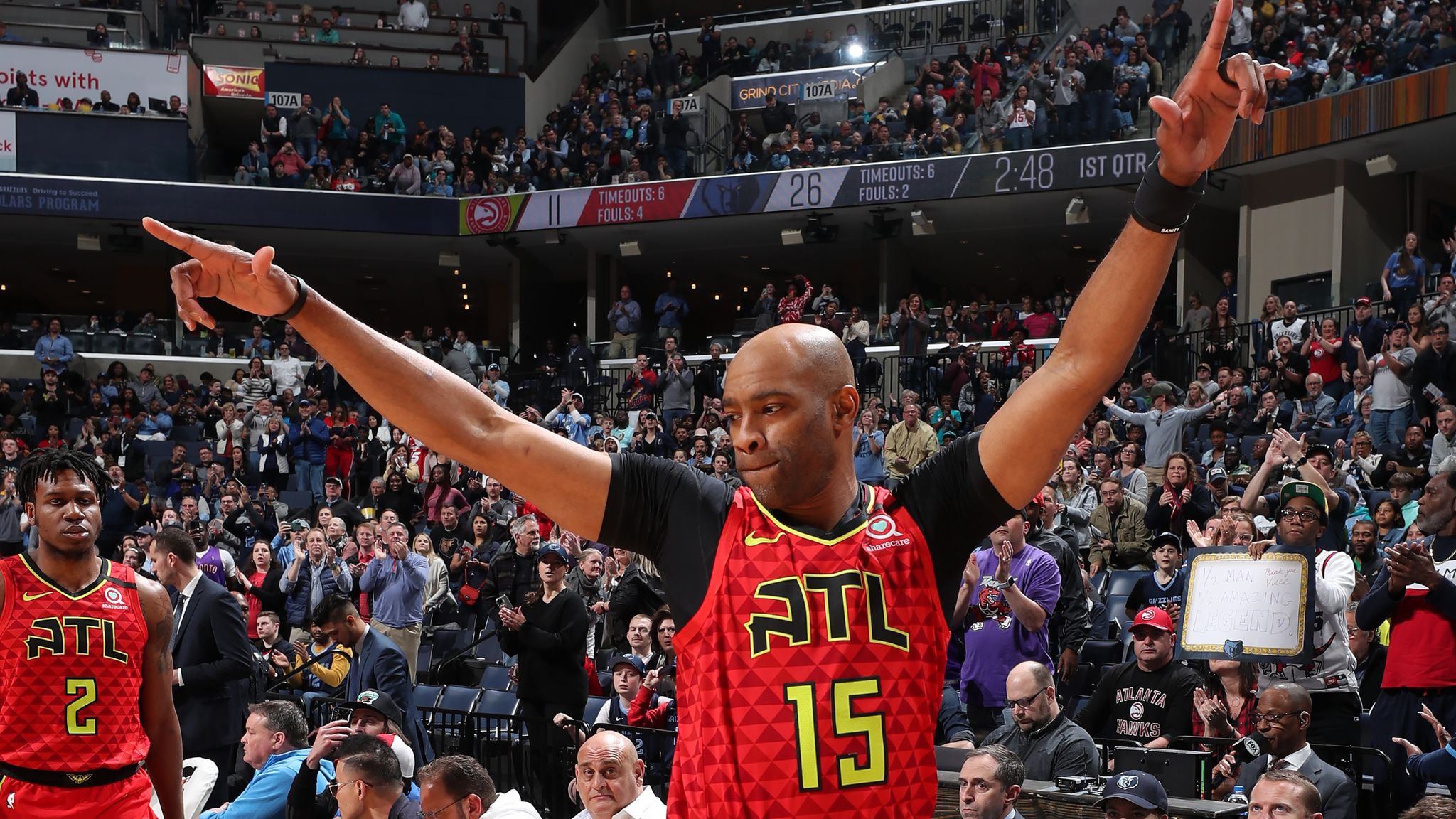 Vince Carter calls time on 22-year NBA career | NBA News | Sky Sports