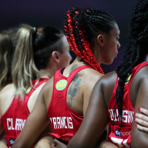 Netballers show support for Black Lives Matter movement