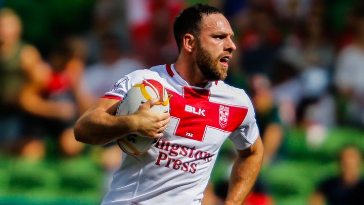 Luke Gale during the England Vs Papua New Guinea 2017 Rugby League World Cup Quarter Final match at the Melbourne Rectangular Stadium, Melbourne Australia. Sunday 19 November 2017. Copyright Photo Brendon Ratnayake / www.photosport.nz