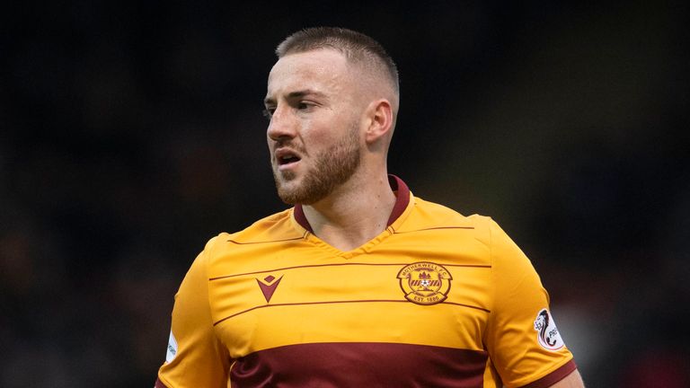 Motherwell's Allan Campbell has been shortlisted for the best young Scottish talent