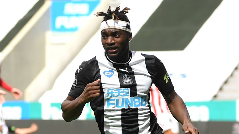 Allan Saint-Maximin impressed once more for Newcastle on their return to action