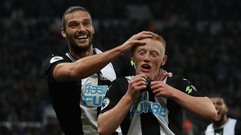 Matty Longstaff and Andy Carroll are two players to have signed extensions until the end of the season