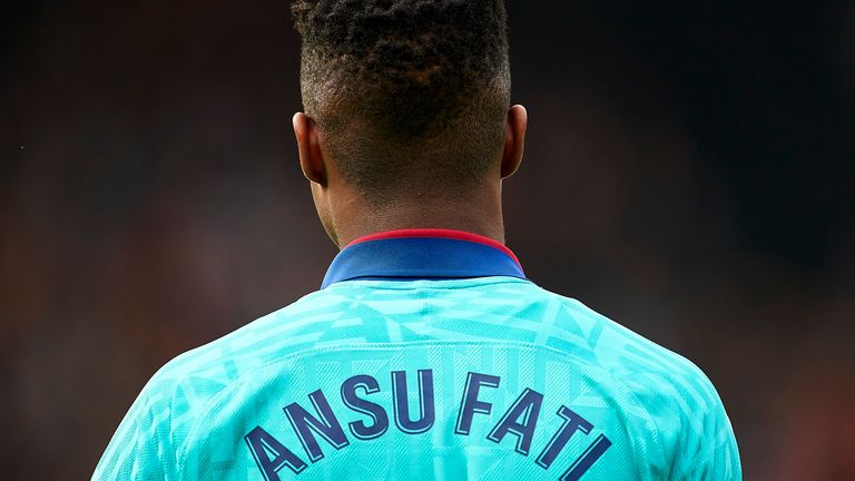 Fati is the second youngest player to play for Barcelona’s first team