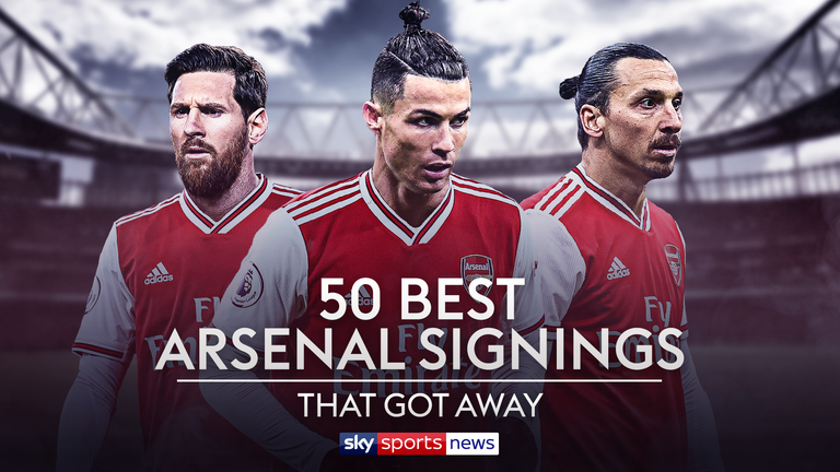 Top 50 Arsenal signings which got away