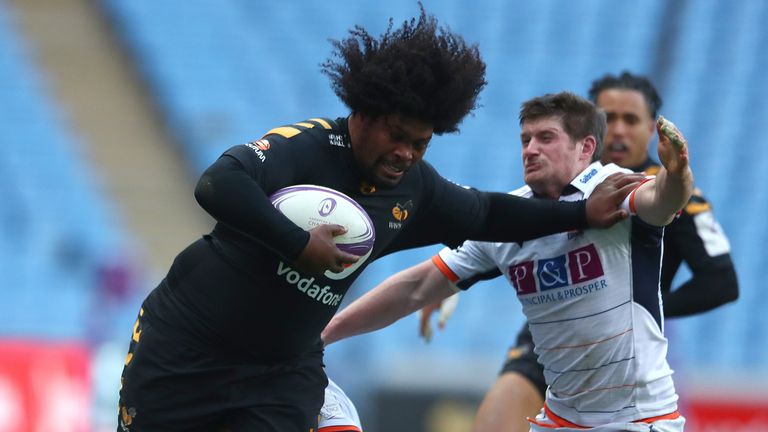 Ashley Johnson in action for Wasps