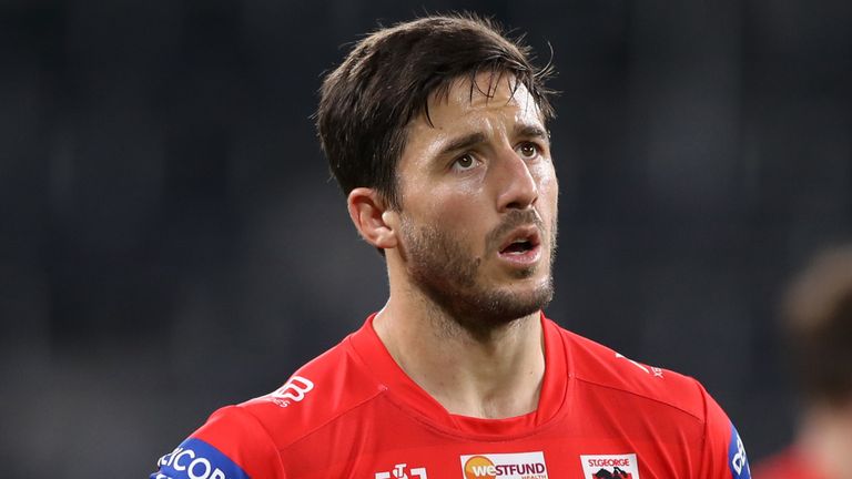 St George's Ben Hunt is facing questions over his recent form