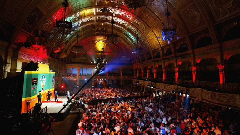 The Blackpool arena is one of the most iconic venues in darts